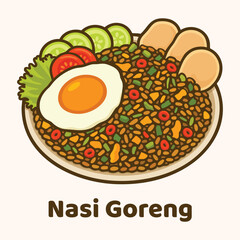 Nasi Goreng Indonesian Food