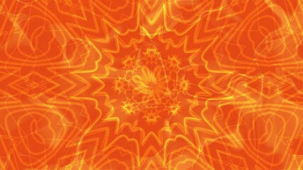Warm Orange Plastic Backgrounds With Overlay kaleidoscope, Perfect For Theater, Event Promotions, Festive Backgrounds, Party Invitations, Performance Advertisements