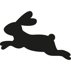 Rabbit Silhouette Vector