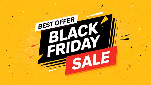 Dynamic black friday sale announcement with best offer highlighted