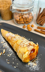 Crep dulce e ingredientes