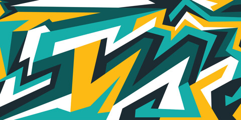 Background abstract geometric shapes colorful. Racing and sport pattern banner