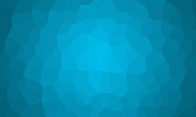 Obraz premium Abstract blue geometric triangle pattern background design