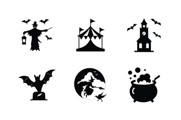 Obraz premium Festive Holiday Icons Celebrating the Magic of Christmas Season with Teapots and Stacks of Presents