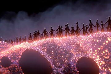 "Linking Entities and Connections Representing Networking, Social Media, and Internet Communication"