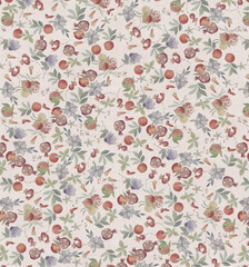 Assorted Hand painted Floral And Animal Patterned Decorative Paper Collection