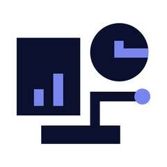 Big Data Icon for Analytics, Cloud Computing, and Data Management