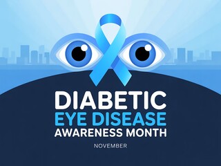 Diabetic eye disease awareness month raising awareness for vision health and diabetes complications