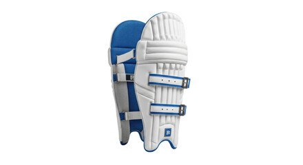 Cricket batting leg guards pads isolated PNG with Transparent Background
