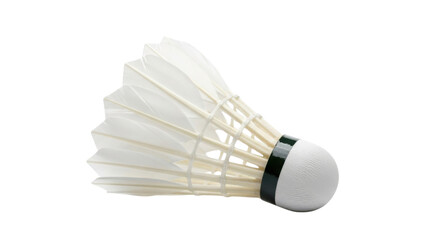 Shuttlecock for badminton sport equipment isolated PNG with Transparent Background