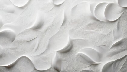 Fototapeta premium close up of textured white paper highlighting its surface details and simplicity