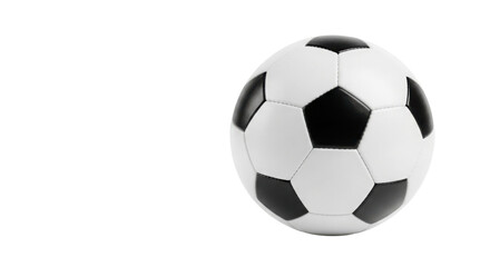Obraz premium Soccer ball for sports and recreation isolated PNG with Transparent Background