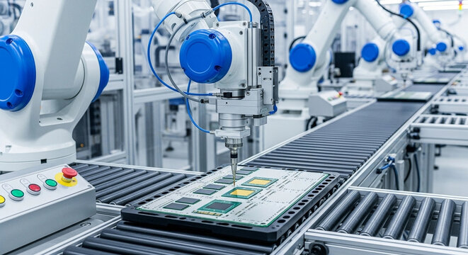Automated PCB Assembly Line: Precision Robotics in Electronics Manufacturing