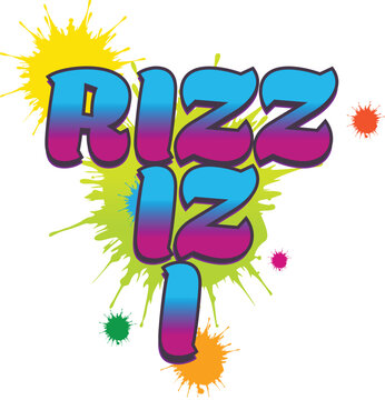 Rizz IZ I - Funny Viral Slang  design