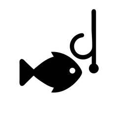 Fototapeta premium black and white fish