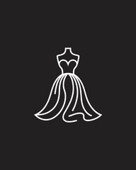**Title: Elegant Wedding Dress Icon Design**

Keywords: bridal, gown, fashion, wedding, dress, couture, elegance, style, attire, ceremony, design, chic, luxury, silhouette, romantic, apparel, trendy, 