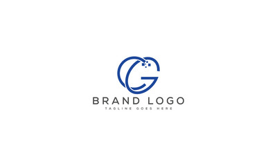 letter CG logo design vector template design for brand.
