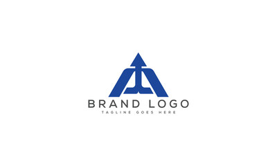 letter A logo design vector template design for brand.