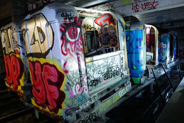 Metro abandonn&eacute; de Paris - RATP - SK