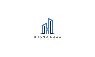 letter HH logo design vector template design for brand.