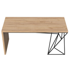 Stylish loft style desk with a sturdy metal frame and wooden top. Perfect for home office, study or creative studio. Modern design and functionality in one.