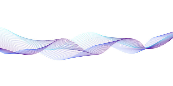 Abstract colorful lines background. Blending gradient colors. Digital frequency track equalizer. Abstract frequency sound wave lines and twisted curve lines background. Vector illustration.	