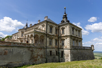 Fototapeta premium An old castle on a summer day