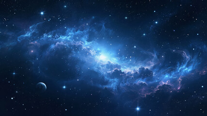 Fototapeta premium Mid-Autumn Festival solar term girl sitting on the moon enjoying the moon starry sky illustration background