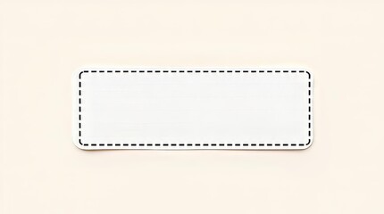 Perforated Coupon Blank