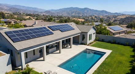 Fototapeta premium Sustainable Dream Home