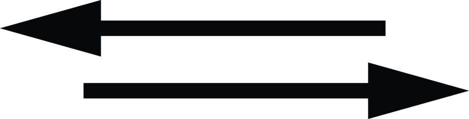 Black Arrow icons set. Cursor. Modern simple arrows. Arrow collection. Simple arrow, big set Vector illustration.