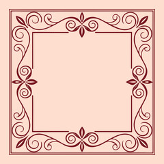 Frame, Border, Ornament, Invitation, Poster frame, Decorative frame, Vintage border, Wedding design, Card template, Classic frame (2).eps