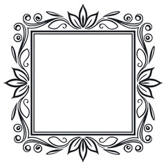 Frame, Border, Ornament, Invitation, Poster frame, Decorative frame, Vintage border, Wedding design, Card template, Classic frame (4).eps