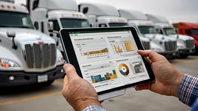 Hands-on demonstration of using data analytics for improving fleet management performance and enhancing operational efficiency