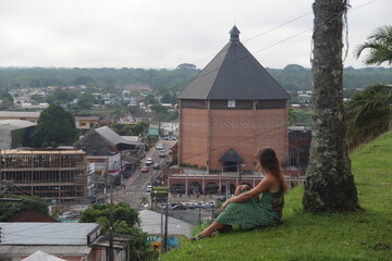 vista panorâmica de cruzeiro do sul, acre 