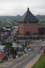 vista panorâmica de cruzeiro do sul, acre 