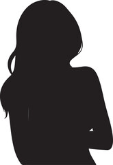 Breastfeeding mom in silhouette 