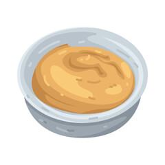 Illustration of Bowl of Sushi Dipping Sauce