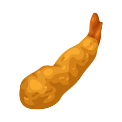 Illustration of Crispy Tempura Shrimp