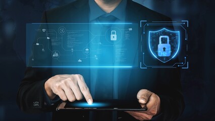 Cyber security protection and cyber security strategies against cyber threats, system hacks, digital breaches, network attacks, and safeguarding data with strong cyber security infrastructure. Muxer