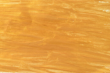 Gold Painted Brushstroke Background Illustration