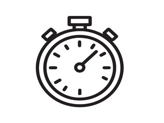 Modern Schedule Confirmation Icon in a Simple Minimalist Line Design