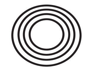 Finance currency symbol icon in bold clean elegant minimalist vector design