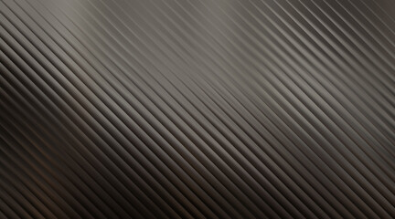Fototapeta premium Metallic silver abstract background with ribbed diagonal lines and subtle reflections