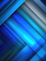 Fototapeta premium Blue Abstract Stripes