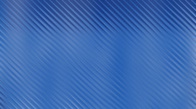 Abstract blue ribbed texture background with diagonal lines and subtle gradient