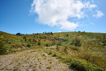 鉢伏山の登山道