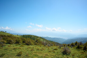 鉢伏山頂からの眺め
