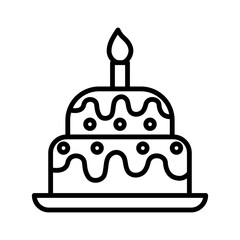 Birthday Cake - Baby Element Icon