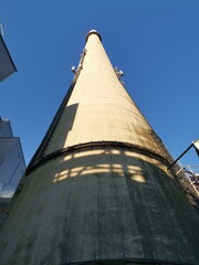 chimney of a factory